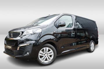 Peugeot Expert 2.0 BlueHDI 180 L3 Premium, Automaat, Gebruikt, Zwart, Leder en Stof