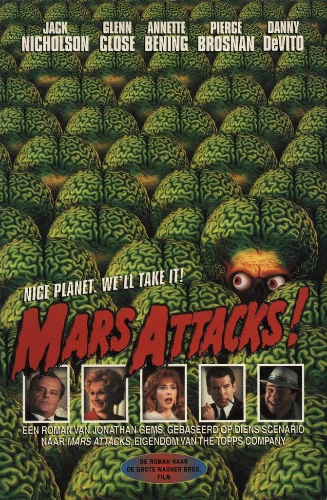 MARS ATTACKS 9789026974441 GEMS, Boeken, Thrillers, Gelezen, Verzenden