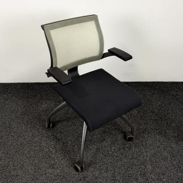Ahrend 240 Vergaderstoel - Verrijdbaar, Ophalen of Verzenden, Gebruikt