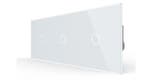 Livolo Touch Dimmer Wisselschakelaar | Wit | 1+1+1 | Glas, Ophalen of Verzenden, Nieuw, Schakelaar