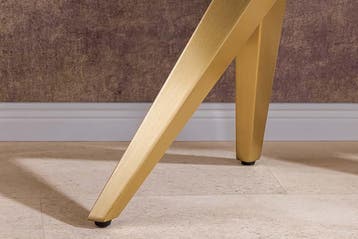 Design console tafel ART LIVING 140cm wit marmer keramiek, Ophalen of Verzenden, Nieuw