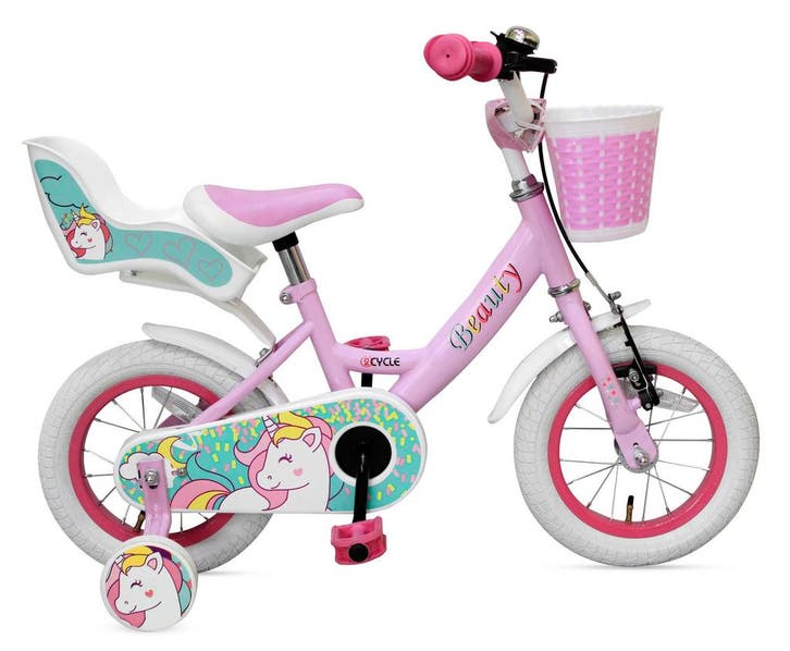 2Cycle Beauty - 12 inch - Kinderfiets 2-4 Jaar, Fietsen en Brommers, Fietsen | Meisjes, Nieuw, Verzenden