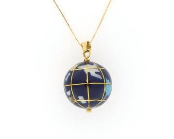 Zonder minimumprijs - Ketting met hanger - 18 karaat Geel