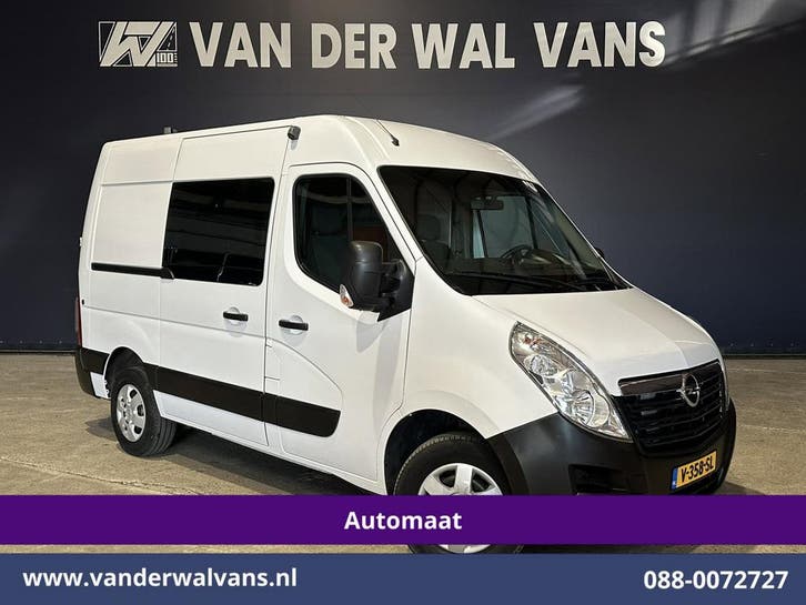Opel Movano L1 H2 | Lease vanaf 304,- p/mnd, Auto's, Opel, Dealer onderhouden, Te koop, Automaat, Diesel, Wit, Movano, Euro 6