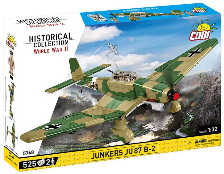 COBI 5748 Junkers JU 87 B2 Stuka (Leger bouwsets), Kinderen en Baby's, Speelgoed | Bouwstenen, Nieuw, Verzenden
