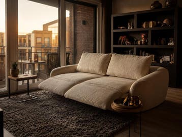 Prachtige bank met 2 relaxen, Ophalen, Nieuw