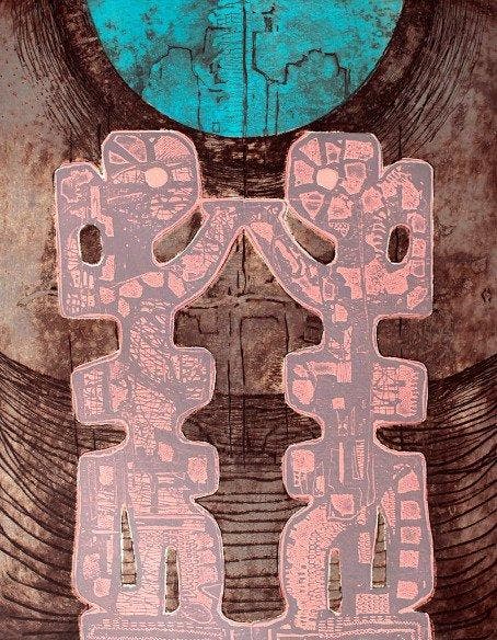 Isabel Pons (1912) - totem, Antiek en Kunst, Antiek | Overige Antiek