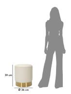 RONDE KRUK SHARON CM Ø36X39, Ophalen of Verzenden, Nieuw