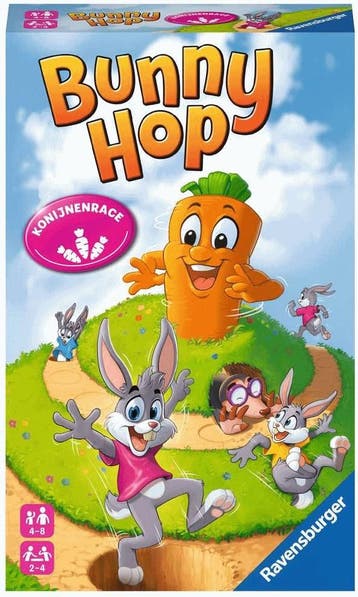 Bunny Hop Konijnenrace - Pocketspel | Ravensburger -, Verzenden, Nieuw