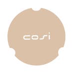 Cosi Fires tafelplaat rond glasset large - sandy beige, Tuin en Terras, Terrasverwarmers, Verzenden, Nieuw