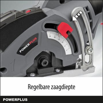 Powerplus elektrische mini invalzaag POWE30040 - 500W, Ophalen of Verzenden, Zo goed als nieuw