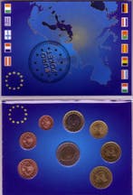 3,88 Euro Kms Monaco 2001 im Folder unc koper-nikkel, Postzegels en Munten, Verzenden