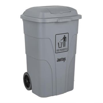120Ltr Container Met Voetpedaal Grijs, Verzenden, Nieuw in verpakking