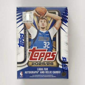 2025/26 Topps Gesigneerde kaart, Insert card - 1 Sealed box, Nieuw