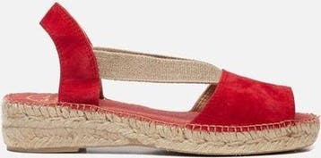 Toni Pons - 44 - Ella Dames Espadrilles - Red, Verzenden, Nieuw