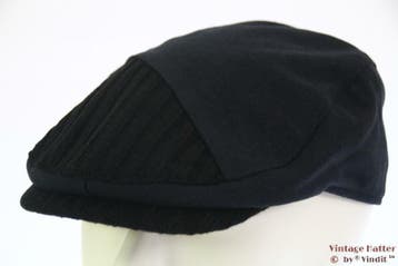 Platte pet Hawkins blauw met geribde klep 58, 59 en 60 nieuw, Kleding | Heren, Hoeden en Petten, Ophalen of Verzenden, Nieuw, Pet
