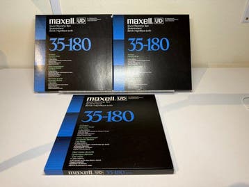 Maxell - UD 35-180 Reel-to-reel audio, Audio, Tv en Foto, Nieuw