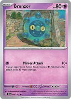 Bronzor 068/162 reverse holo Temporal forces, Ophalen of Verzenden, Nieuw, Losse kaart, Foil