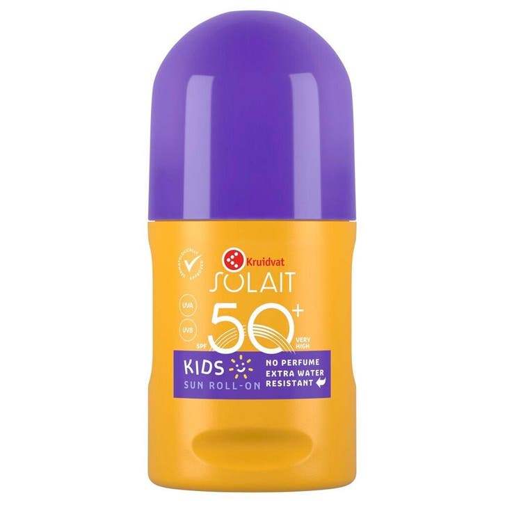 Kruidvat Solait Kids SPF50+ Sun Roll-on, Kinderen en Baby's, Badjes en Verzorging, Nieuw, Verzenden