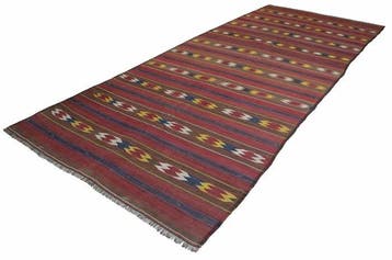 Anatolië Kelim antiek van wol - Vloerkleed - 400 cm - 170 cm, Nieuw