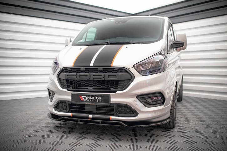 Front Splitter Ford Transit Custom ST-Line Mk1 Facelift, Auto diversen, Tuning en Styling, Verzenden