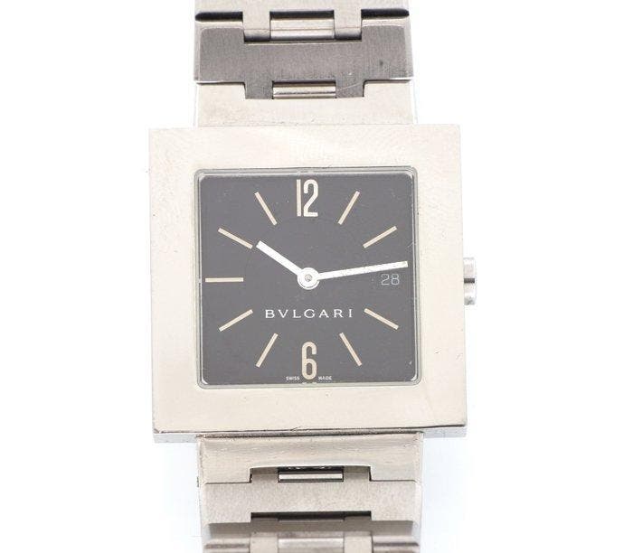 Bvlgari - Quadrato 29 - Zonder minimumprijs - SQ 29 SSD -, Sieraden, Tassen en Uiterlijk, Horloges | Heren