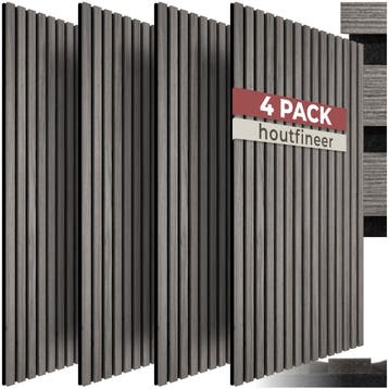Akoestische panelen Sonic Wall II houtlook - lichtgrijze eik, Verzenden, Nieuw