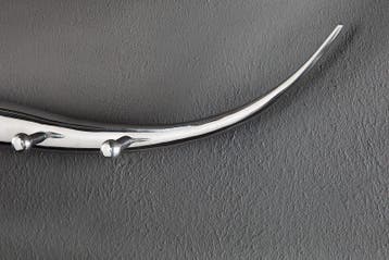Design kapstok BULL 100cm aluminium wanddecoratie stierenkop, Ophalen of Verzenden, Nieuw