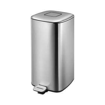 EKO Regent Step Bin 32 ltr - Mat RVS, Verzenden, Nieuw