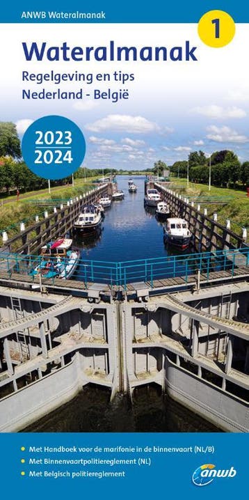 Wateralmanak / 1 2023/2024 / ANWB Wateralmanak - Eelco Piena, Verzenden, Zo goed als nieuw, Eelco Piena