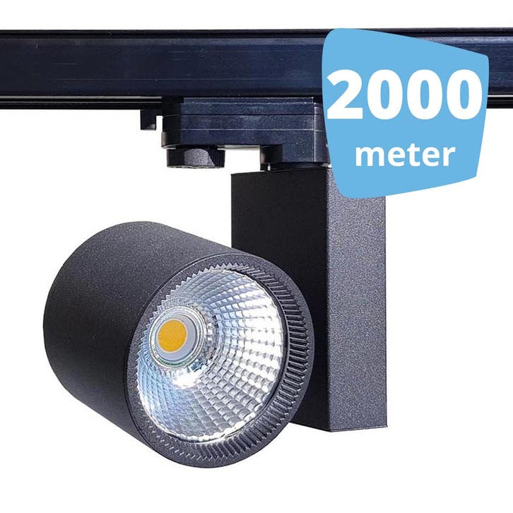 *TIP* 2000x 30W LED Track Spot Spirit Zwart 3500K Warmwit +, Zakelijke goederen, Kantoor en Winkelinrichting | Winkel en Inventaris