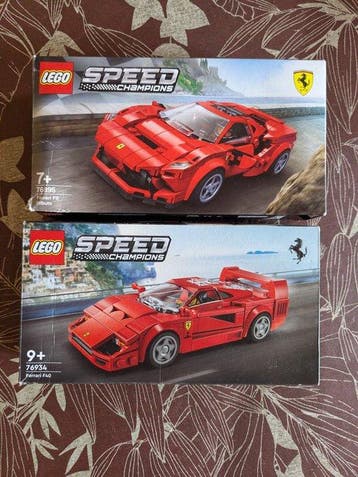 Lego Set - Speed Champions - Ferrari F8 Tributo; Ferrari F40, Nieuw
