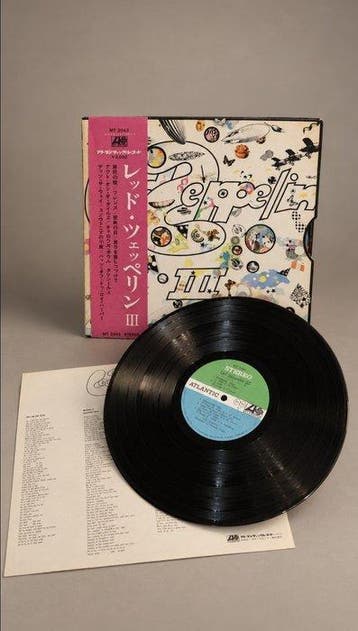 Led Zeppelin - III (Japanese Rare 1st Pressing 1970 With, Nieuw in verpakking