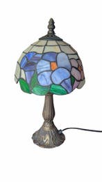 Tiffany Style - Tafellamp - Messing