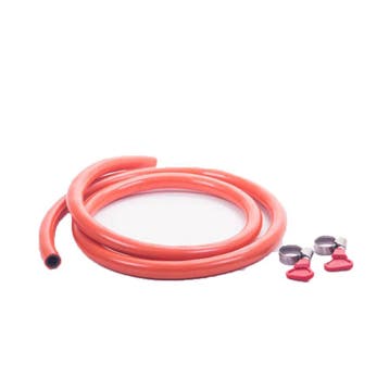 Gasslang 250cm + 2 Slangklemmen, Caravans en Kamperen, Nieuw