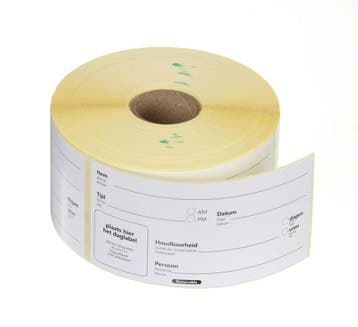Houdbaarheids stickers | Eenvoudig | HACCP | 500 stickers, Verzenden, Nieuw in verpakking