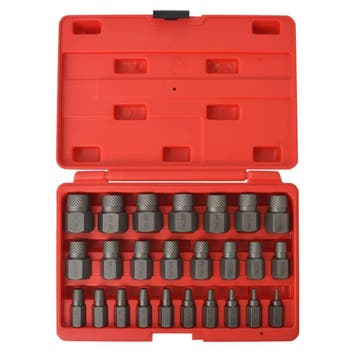 vidaXL Schroefverwijdering set 25-delig staal, Verzenden, Nieuw
