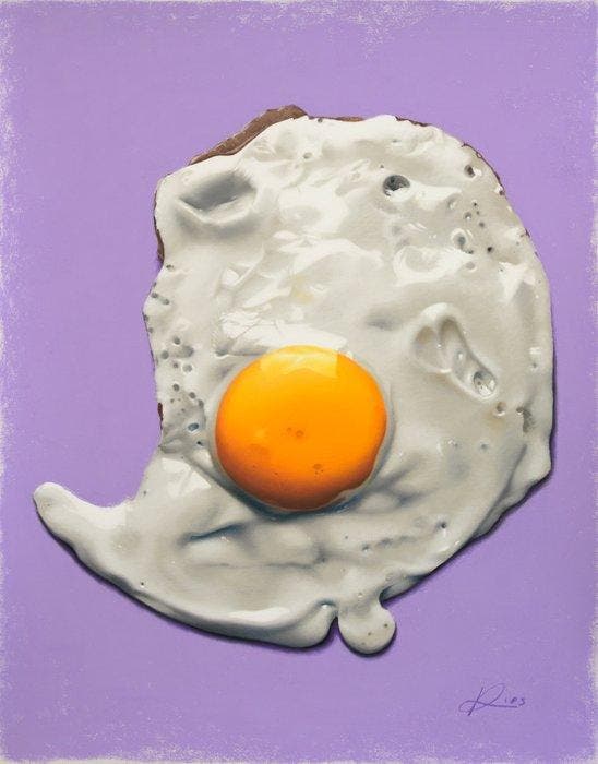 André Rios - Egg #4, Antiek en Kunst, Kunst | Designobjecten