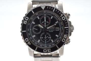 Seiko - Seiko Chronograph Alarm Quartz Watch - Zonder