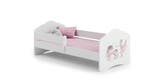 Houten Peuterbed FALA | Wit Roze | A-kwaliteit | Beste Prijs, 85 tot 100 cm, Nieuw, Ophalen of Verzenden, Lattenbodem