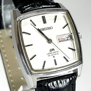 Seiko - Lord Matic LM 23 Jewels Automatic Day-Date - Zonder