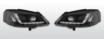Koplampen LED DRL | geschikt voor Opel Astra G | zwart, Auto-onderdelen, Verlichting, Verzenden, Nieuw, Opel