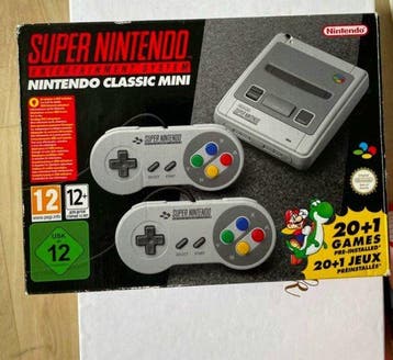 Nintendo - Snes - Super Nintendo Classic Mini - Spelcomputer, Nieuw