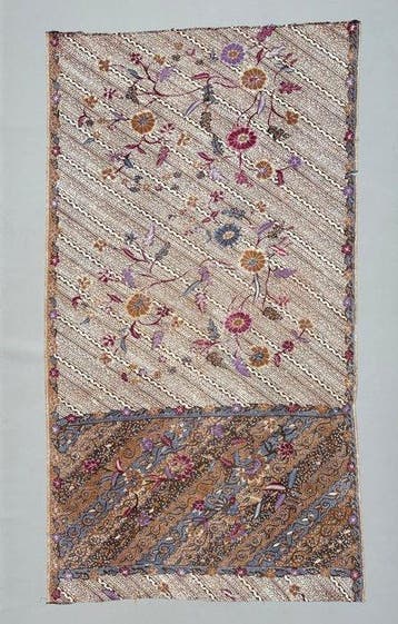Javaanse Sarong - Batik - Indonesië (Zonder minimumprijs), Antiek en Kunst