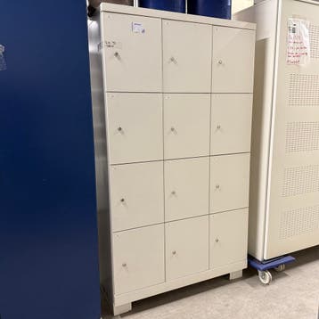 12-deurs metalen lockerkast - 188x105x50 cm, Ophalen of Verzenden, Nieuw