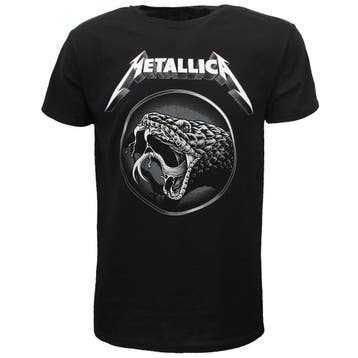 Metallica Black Album Snake T-Shirt, Verzenden, Nieuw