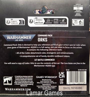 Command pack Orks (Warhammer nieuw), Ophalen of Verzenden, Nieuw