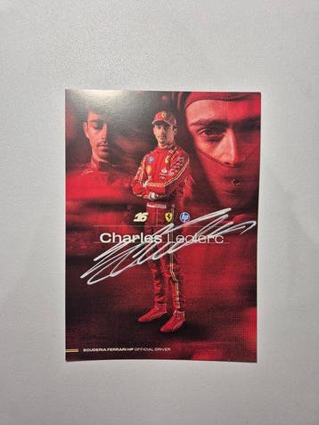 Ferrari - Charles Leclerc - 2024 - Fankaart, Nieuw