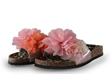 Colors of California Slippers in maat 37 Panter, Slippers, Overige kleuren, Verzenden, Zo goed als nieuw