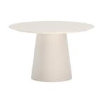 *WOONWINKEL* Ronde Eettafel Beige, Tuin en Terras, Verzenden, Nieuw